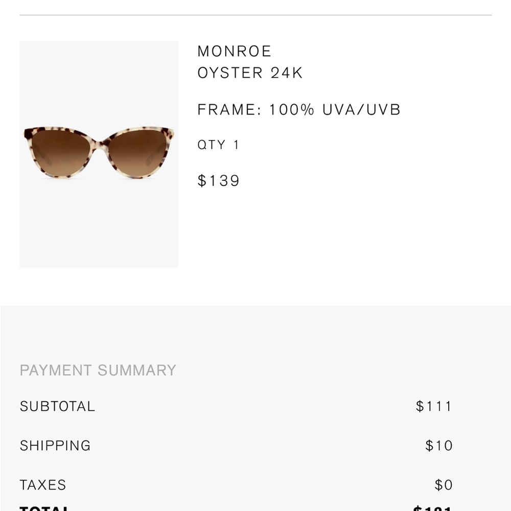 Krewe Monroe Oyster sunglasses - Picture 2 of 4